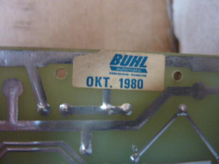 Used BUHL Circuit Board UDG 78.1 #29706