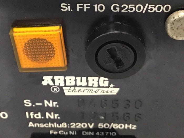 Used ARBURG Temperature Control FF10G250/500 USED #119506