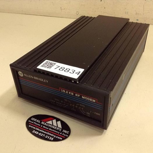 Used ALLEN BRADLEY 19.2KB Remote Modem 6608M #78834