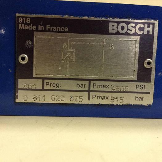 Used BOSCH Valve 0 811 020 025 Used