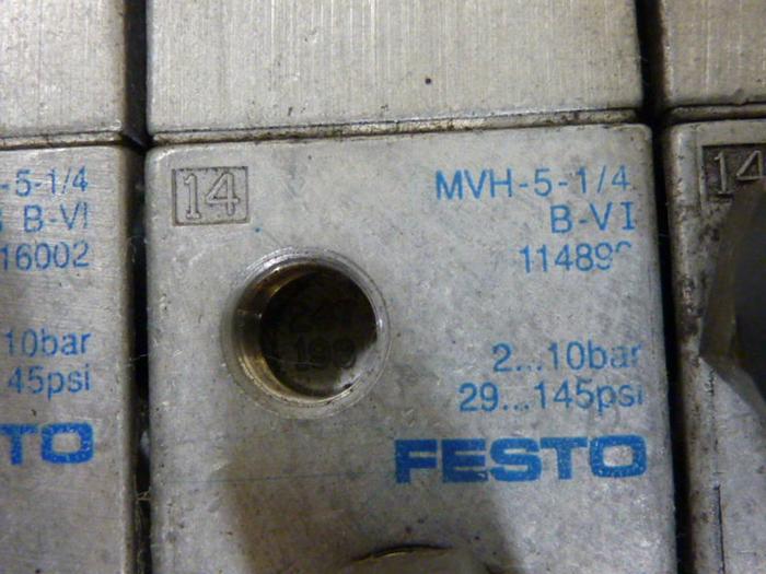 Used FESTO Control Block / Valve Terminal IFB8-02 #52829