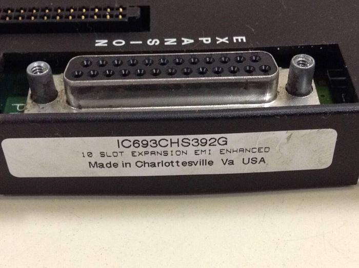 Used GE FANUC 10 Slot Expansion Rack IC693CHS392G #101119
