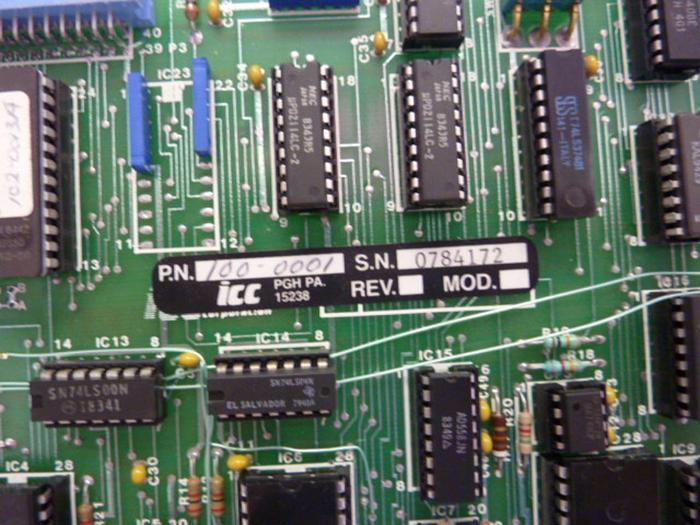 Used GOULD Circuit Board 100-0001 Used