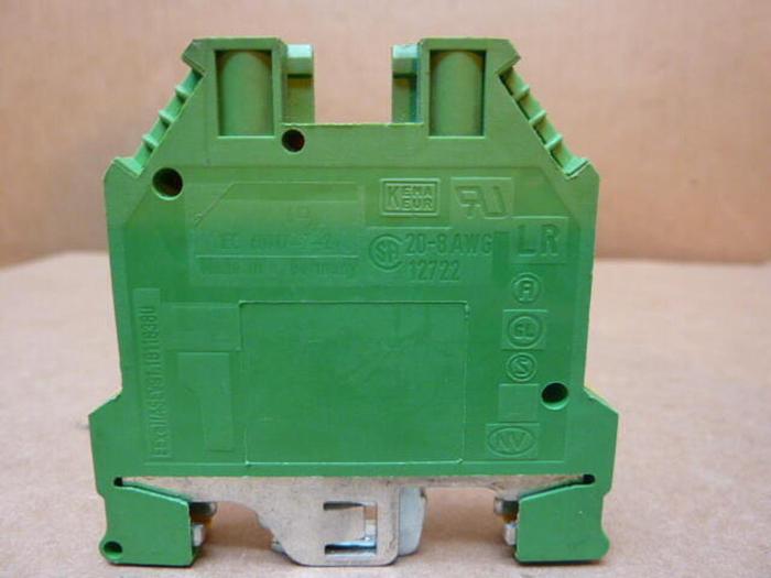 Used KEMA KEUR Ground Terminal Block WK6 SL/U USED
