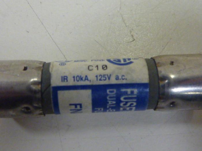 Used FUSETRON 5 Amp Fuse FNA-5 #62236