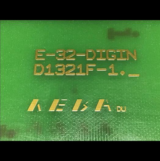 Used KEBA Input Module E-32-DIGIN D1321F-1 Used