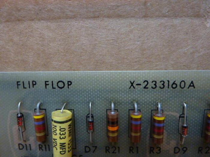 Used ALLEN BRADLEY Flip Flop PC Board X-233160A #27162