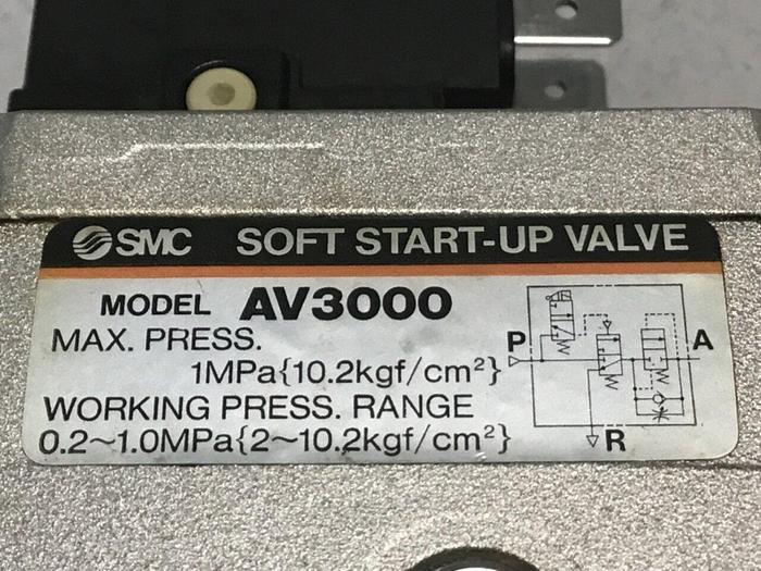 Used SMC Solenoid Valve AV3000 #124267