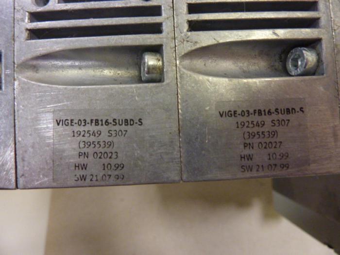 Used FESTO Control Block / Valve Terminal IFB13-03 #61188
