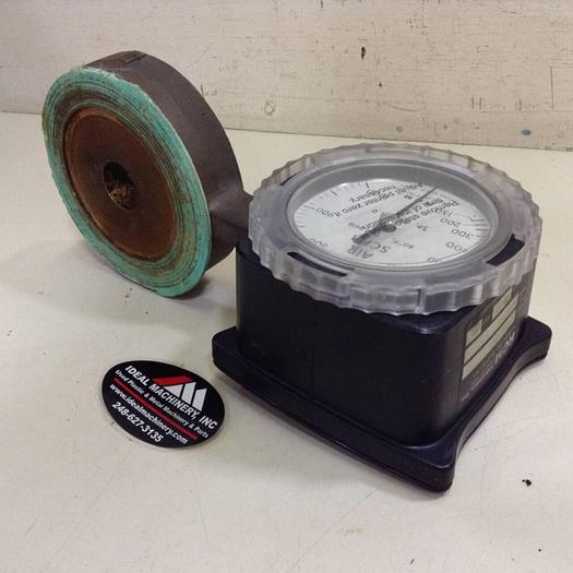 Used RCM INDUSTRIES Brass Flow Meter 3-81-VUL-1000-1 #75552