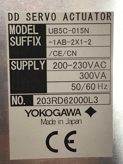 Used YOKOGAWA DD Servo Amplifier UB5C-015N-1AB-2X1-2/CE/CN #118365