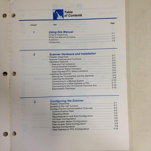 Used ALLEN BRADLEY User's Manual 1775-6.5.5 #70943