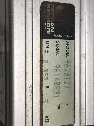 Used GEFRAN Linear Transducer 9628127 #130866