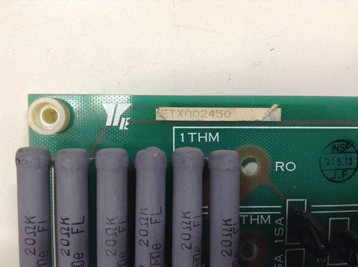 Used YASKAWA Circuit Board ETX002450 #68184