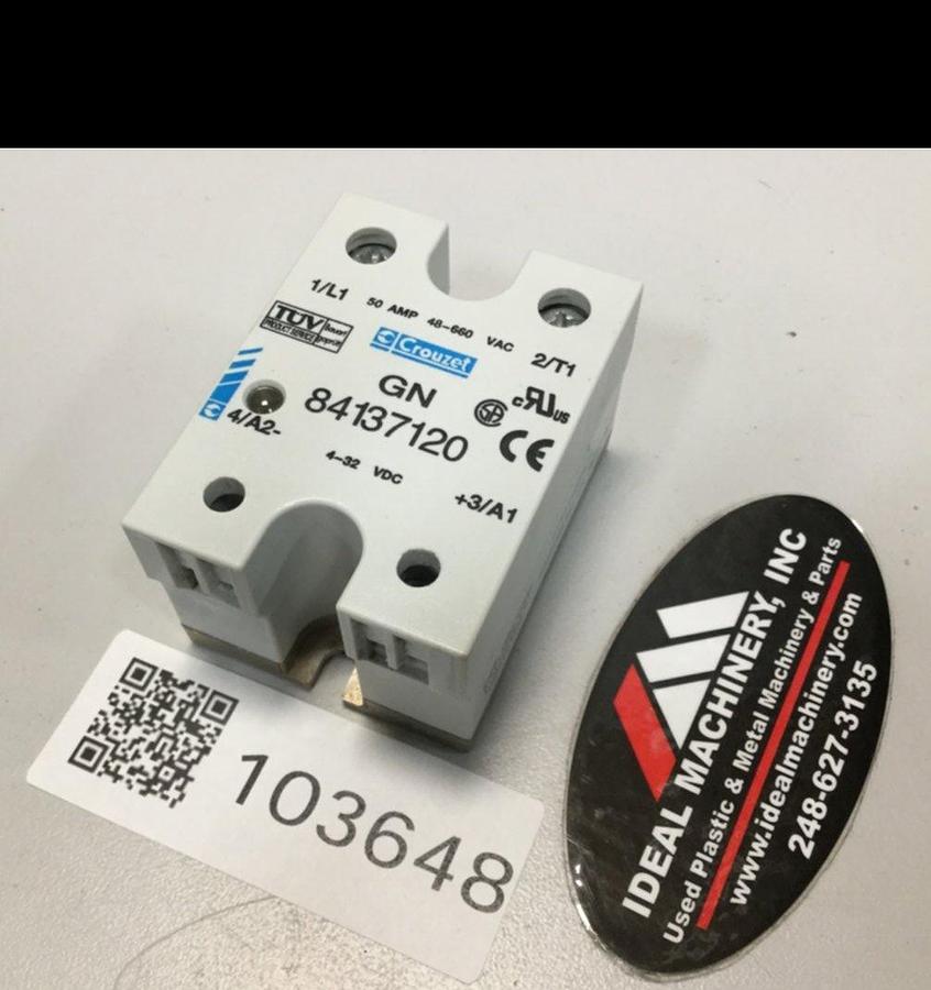 Used CROUZET Solid State Relay 84137120 USED