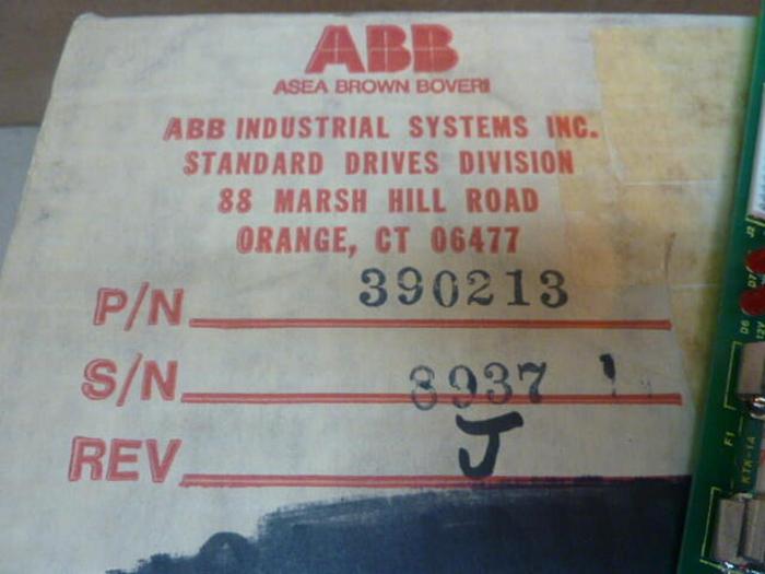 ABB Power Supply Module 390213 #32838