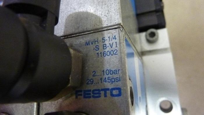 Used FESTO Control Block / Valve Terminal IFB8-02 #52722