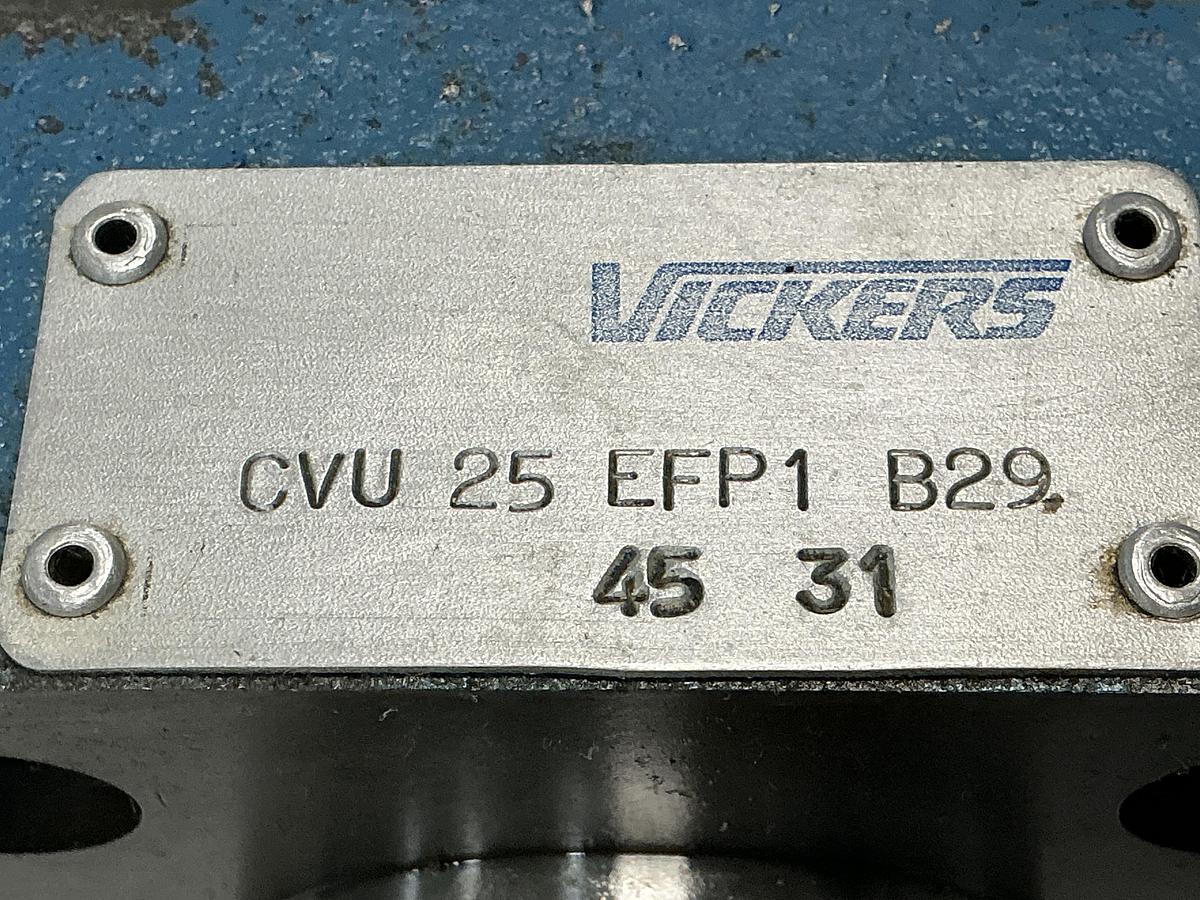 Used VICKERS CVU 25 EFP1 B29
