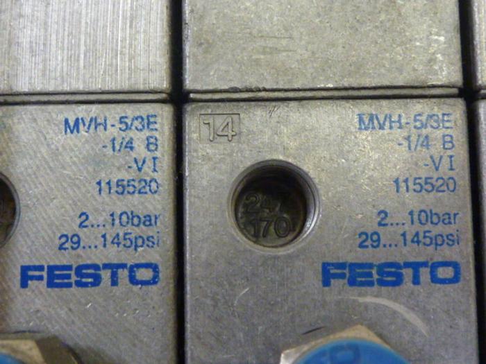 Used FESTO Control Block / Valve Terminal IFB8-02 #61261