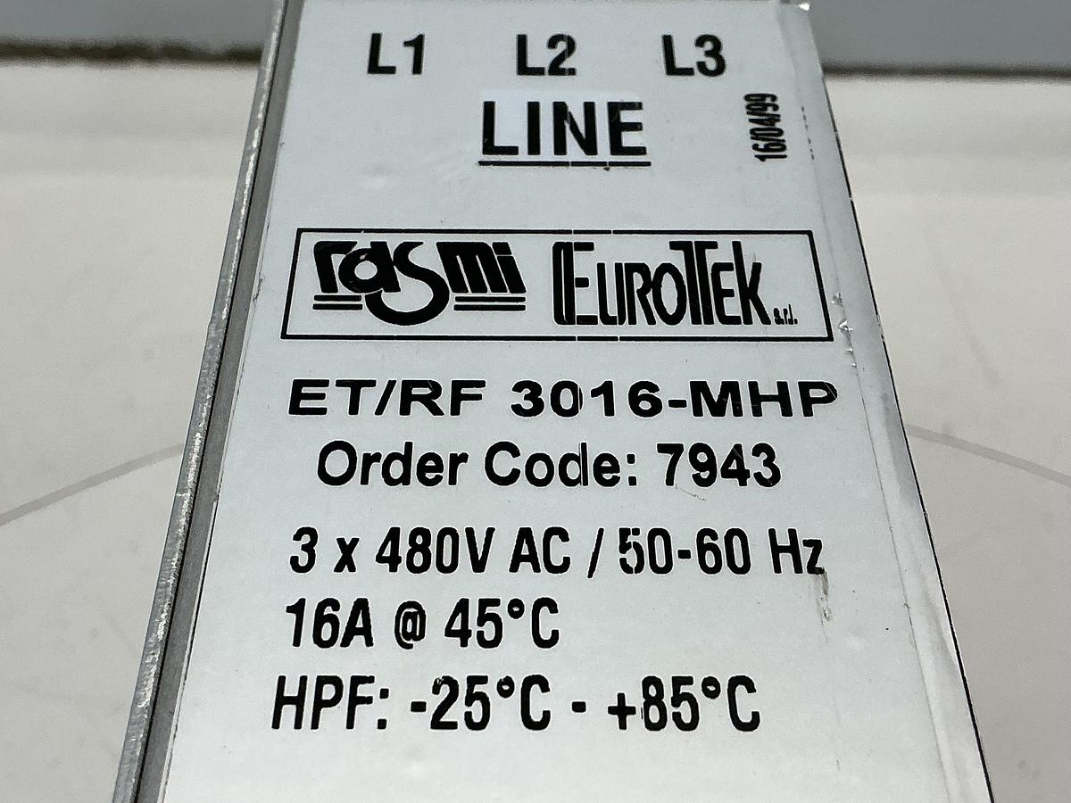 Used EUROTEK ET/RF 3016-MHP