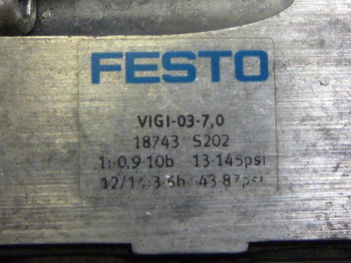 Used FESTO Control Block / Valve Terminal IFB13-03 Used
