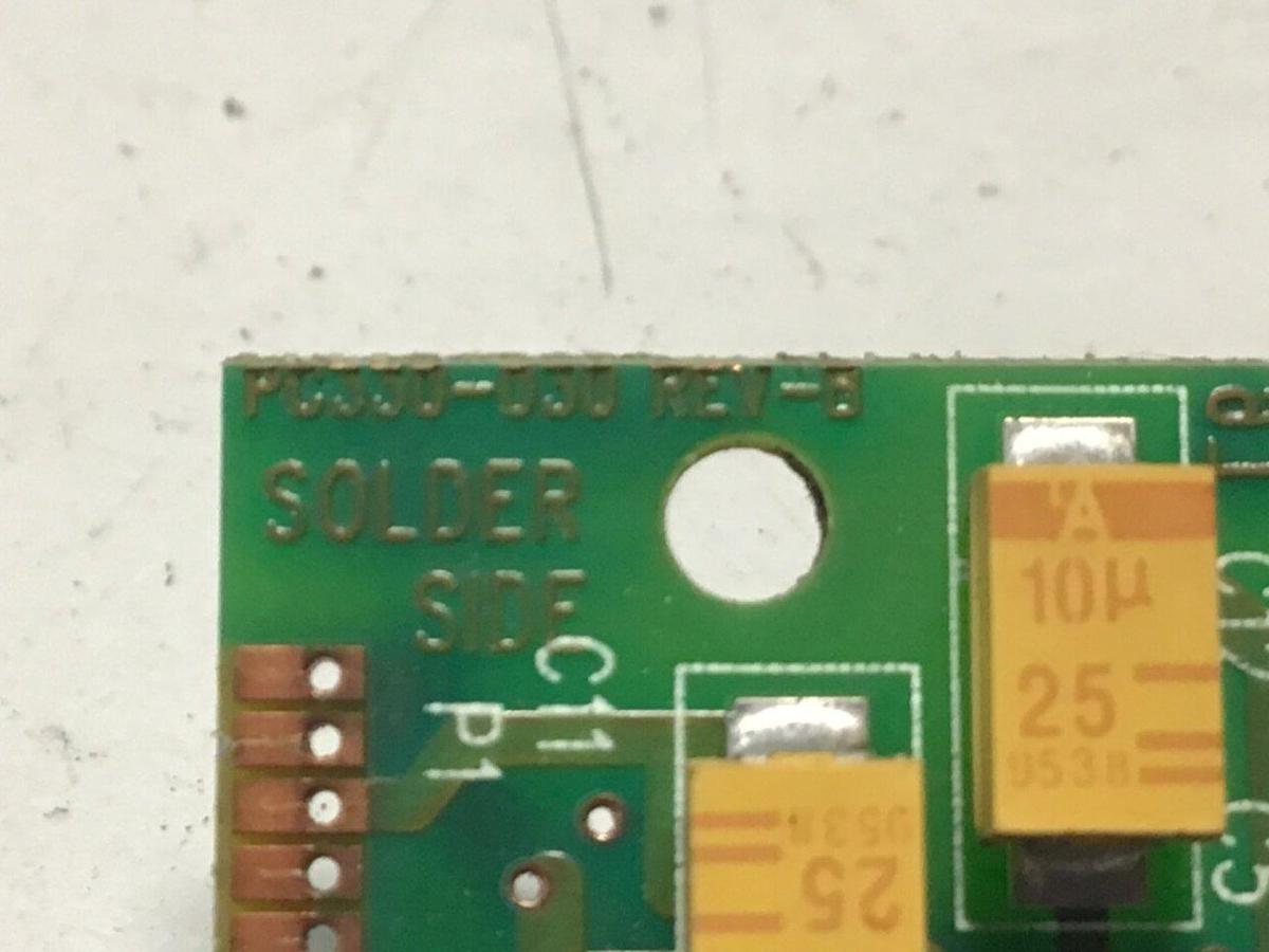 Used VAN DORN Temperature Circuit Board PC330-021 330-021 #120728