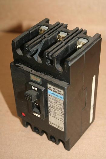 Used MITSUBISHI 32 Amp Circuit Breaker MB30-SB-32 #20749