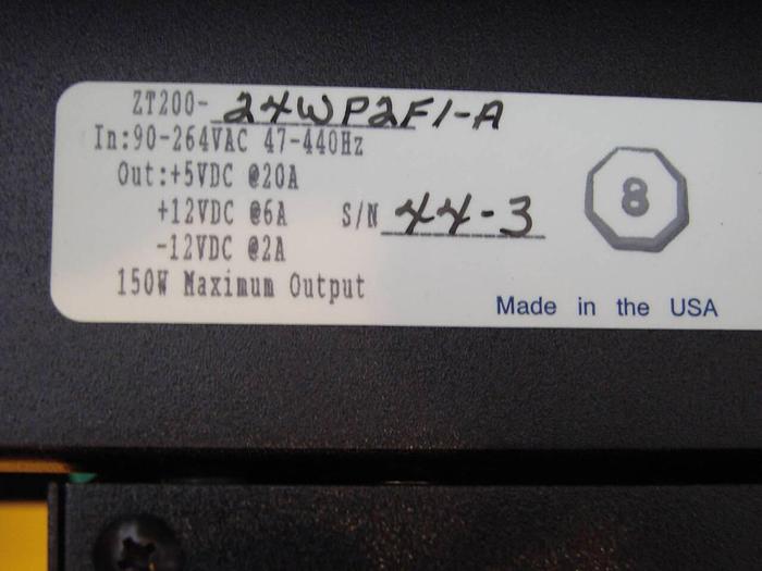 Used ZIATECH Power Supply ZT200-24WP2F1-A #10694