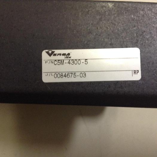 Used VERSA Subplate Assembly C5M-4300-5 #85456