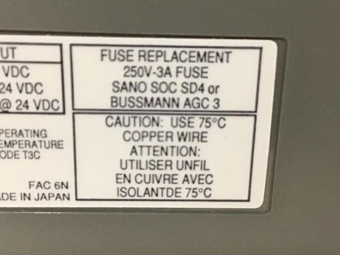 Used ALLEN BRADLEY Power Supply, Slot Rack 1746-P2 SER C / 1746-A10 SER B #128820