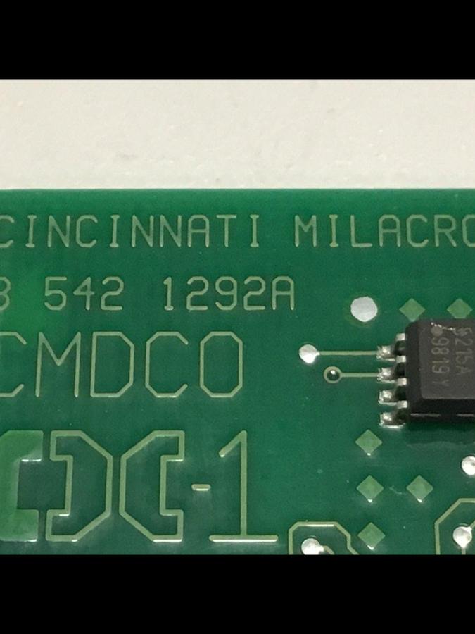 Used CINCINNATI MILACRON Circuit Board 3-542-1292A / BRACKET Used