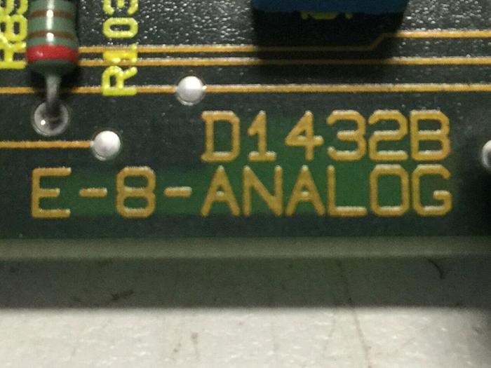 Used KEBA Circuit Board E-8-ANALOG D1432B #103185