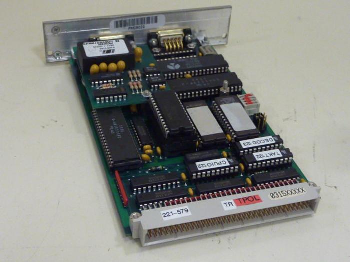 Used KRUPP KAUTEX Circuit Card CPU 65 #58173