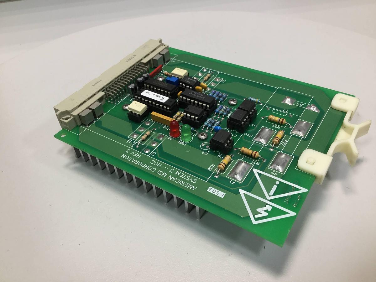 Used AMERICAN MSI Control Board C3201.010.045 Used 