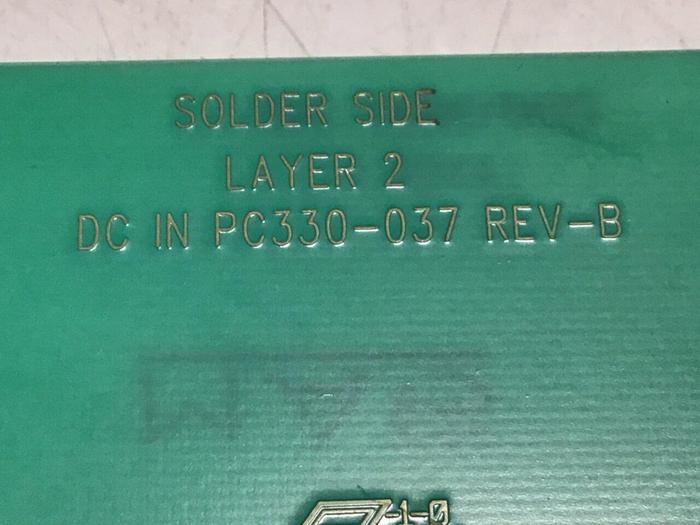 Used VAN DORN DC Input Board 330037 PC330-037 Used
