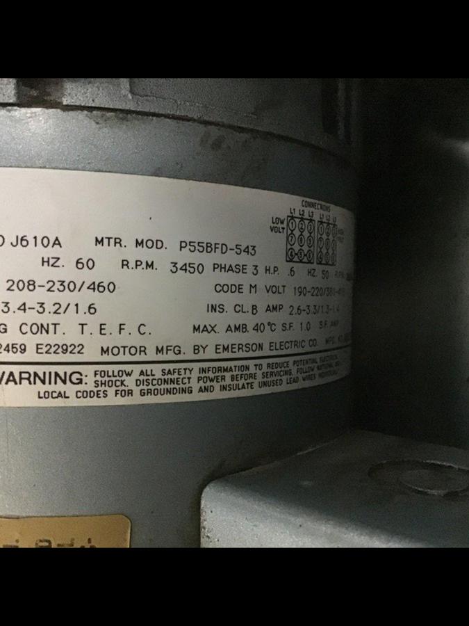 Used AEC WHITLOCK Hot Air Dryer HA-60 #139639