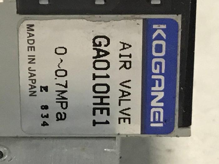 Used KOGANEI Manifold Block G010MH6A #120860