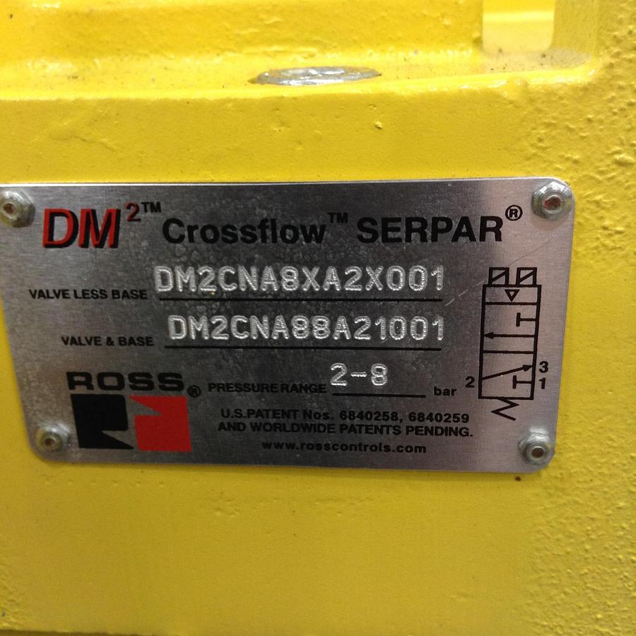 Used ROSS Crossflow Separ Valve DM2CNA88A21001 Used