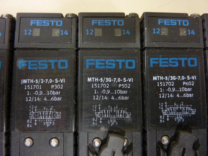 Used FESTO Control Block w/ Valves IFB8-03 #52788