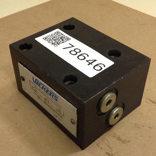Used VICKERS Valve MA-02307955 Used