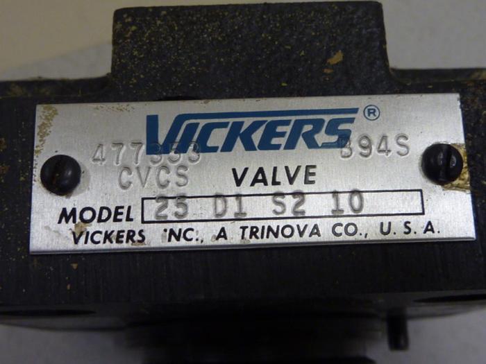 Used VICKERS Relief Valve CVCS25D1S210 #60972