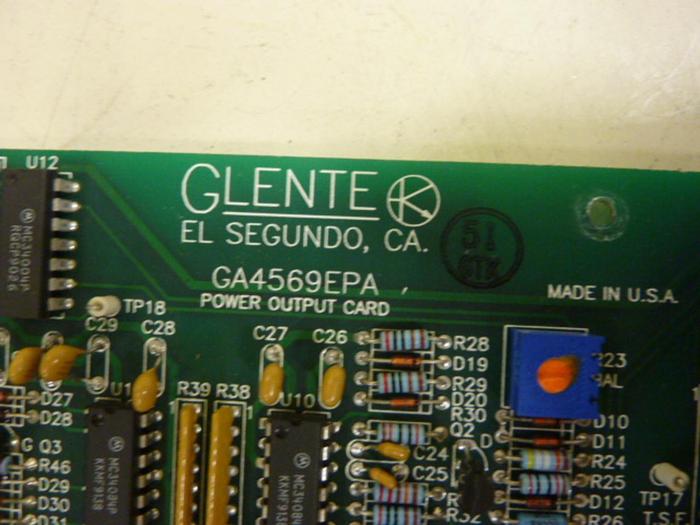 Used GLENTEK Servo Drive Card GA4569EPA #67449