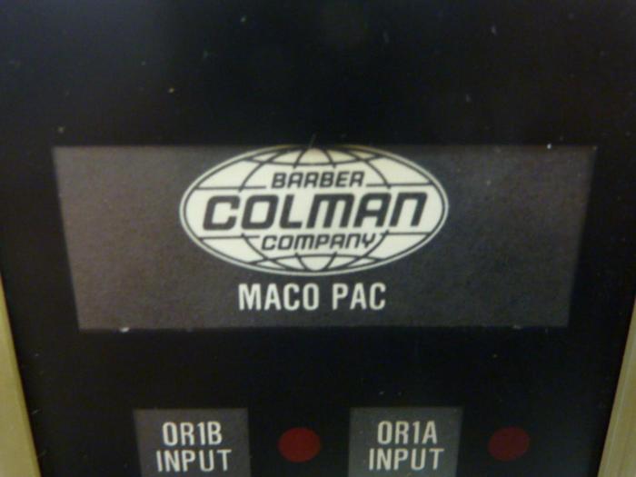 Used BARBER COLMAN Multi Pump Pressure/Flow Module 80HP-10001-002-0-00 #65572