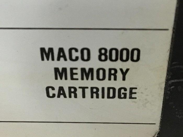 Used BARBER COLMAN Memory Cartridge MACO 8000 USED