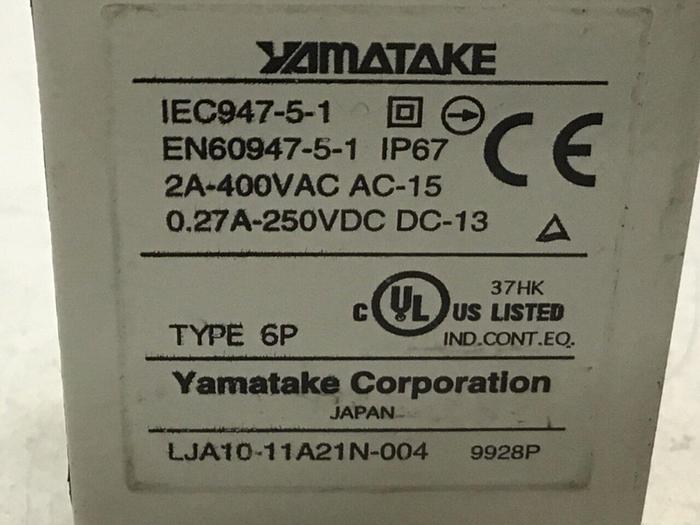 Used YAMATAKE Limit Switch LJA10-11A21N-003 #121746