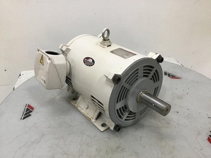 Used MITSUBISHI 25 HP Induction Motor SB-JR 25 HP #128626
