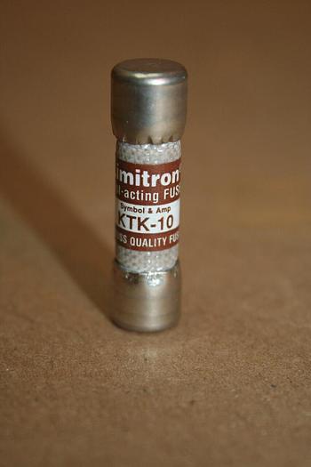 Used LIMITRON 10 Amp Fuse KTK-10 #19914