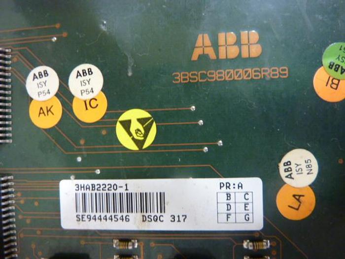 Used ABB Circuit Board DSQ 323 3HAB2220-1 Used