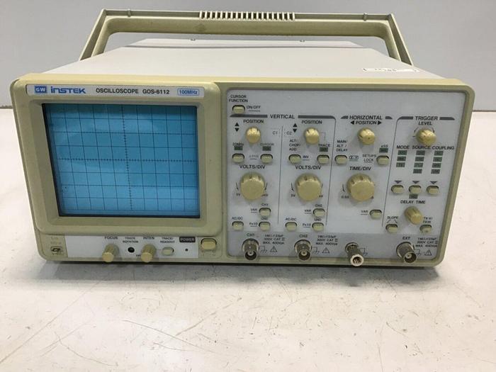 Used GW INSTEK Oscilloscope GOS-6112 #107610