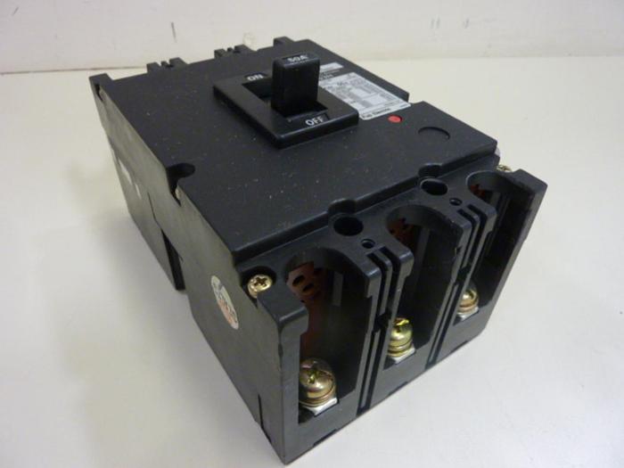 Used FUJI ELECTRIC 50 Amp Circuit Breaker SA53H-50 #46820